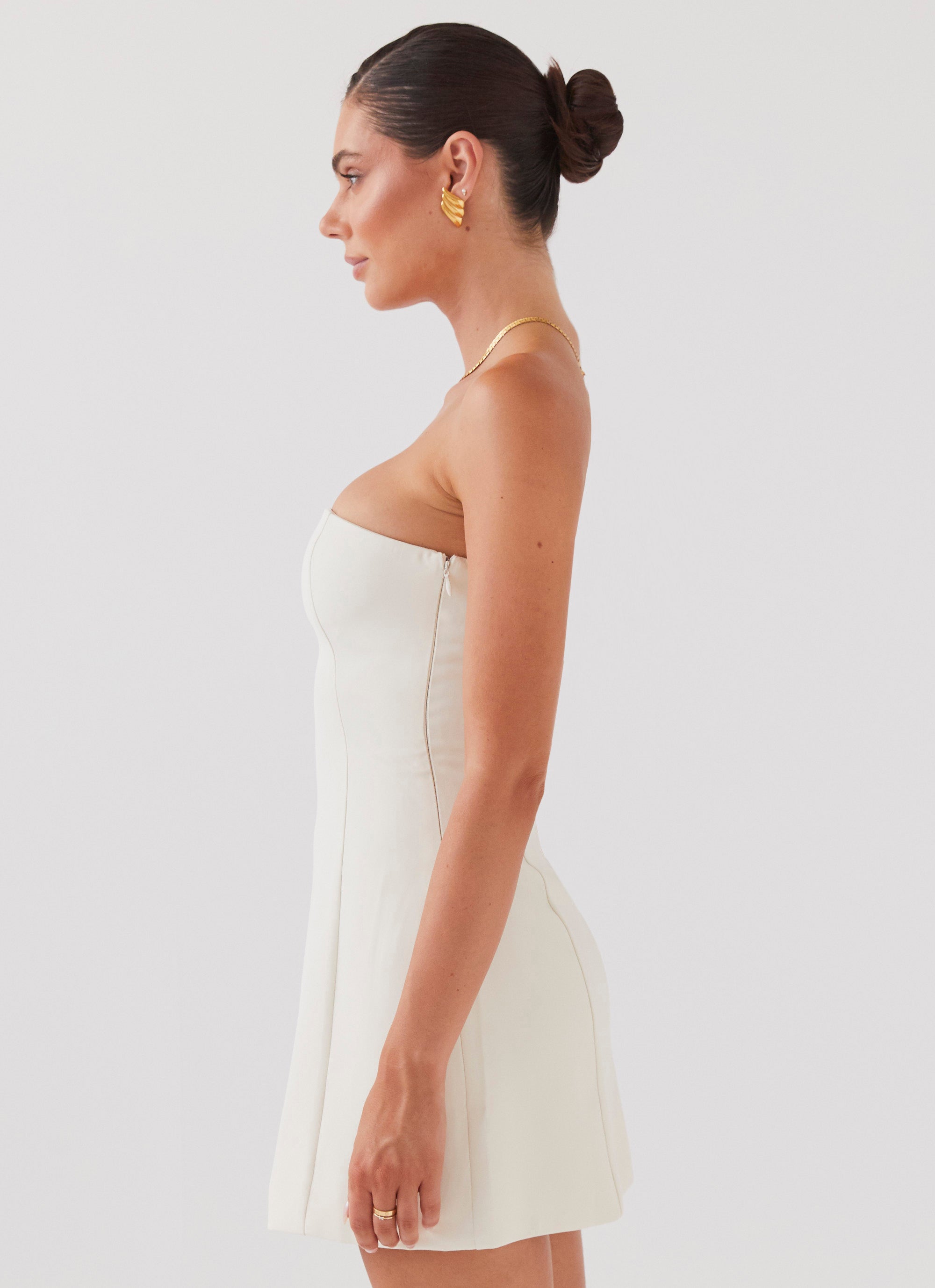 Ayanna Strapless Mini Dress
