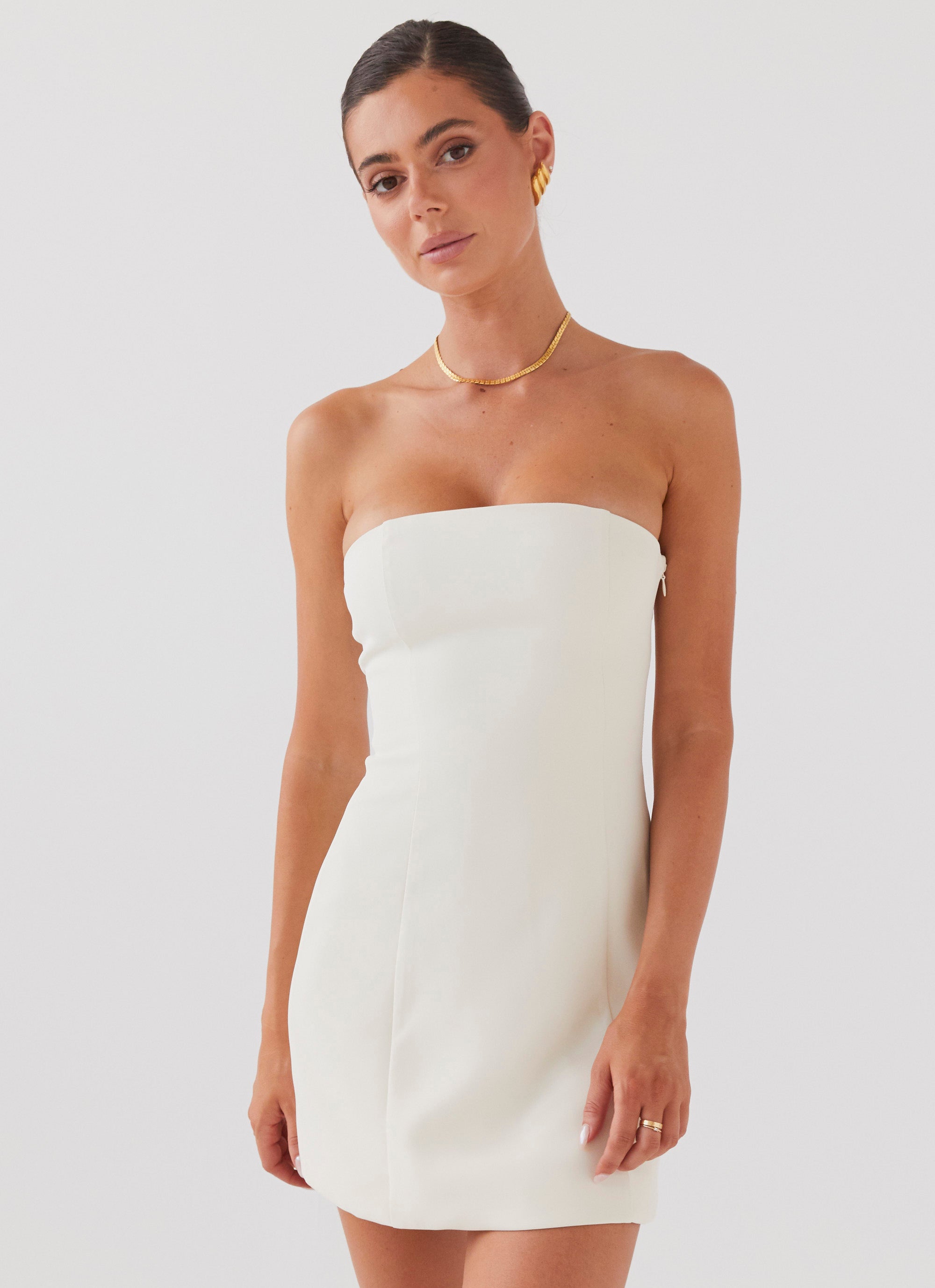 Ayanna Strapless Mini Dress