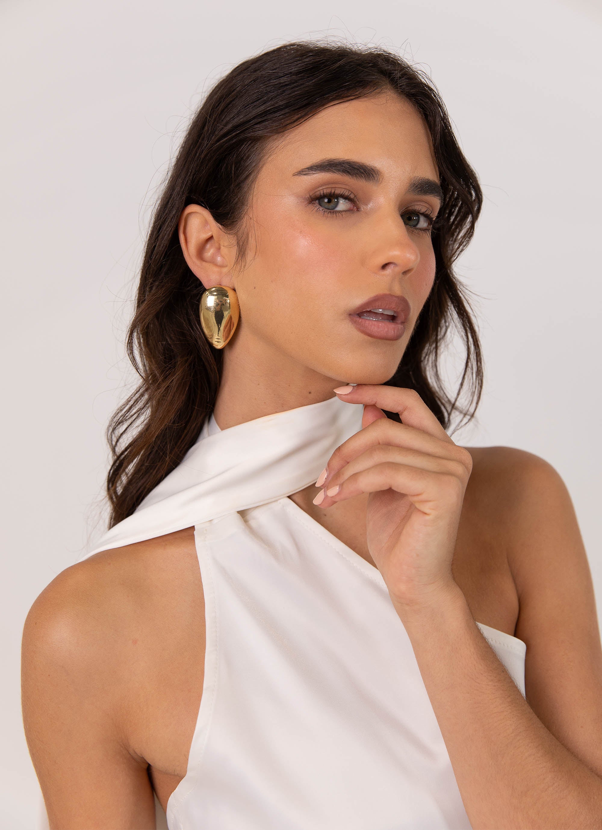 Cassandra Scarf Mini Dress