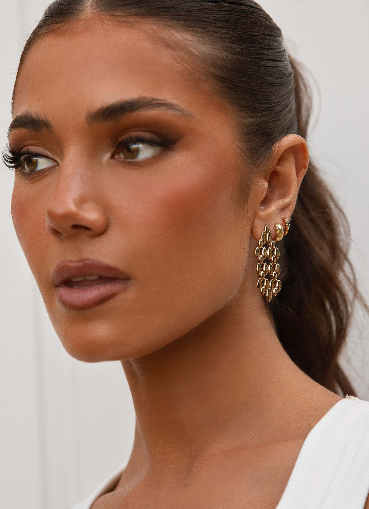 Fireside Gold Earrings