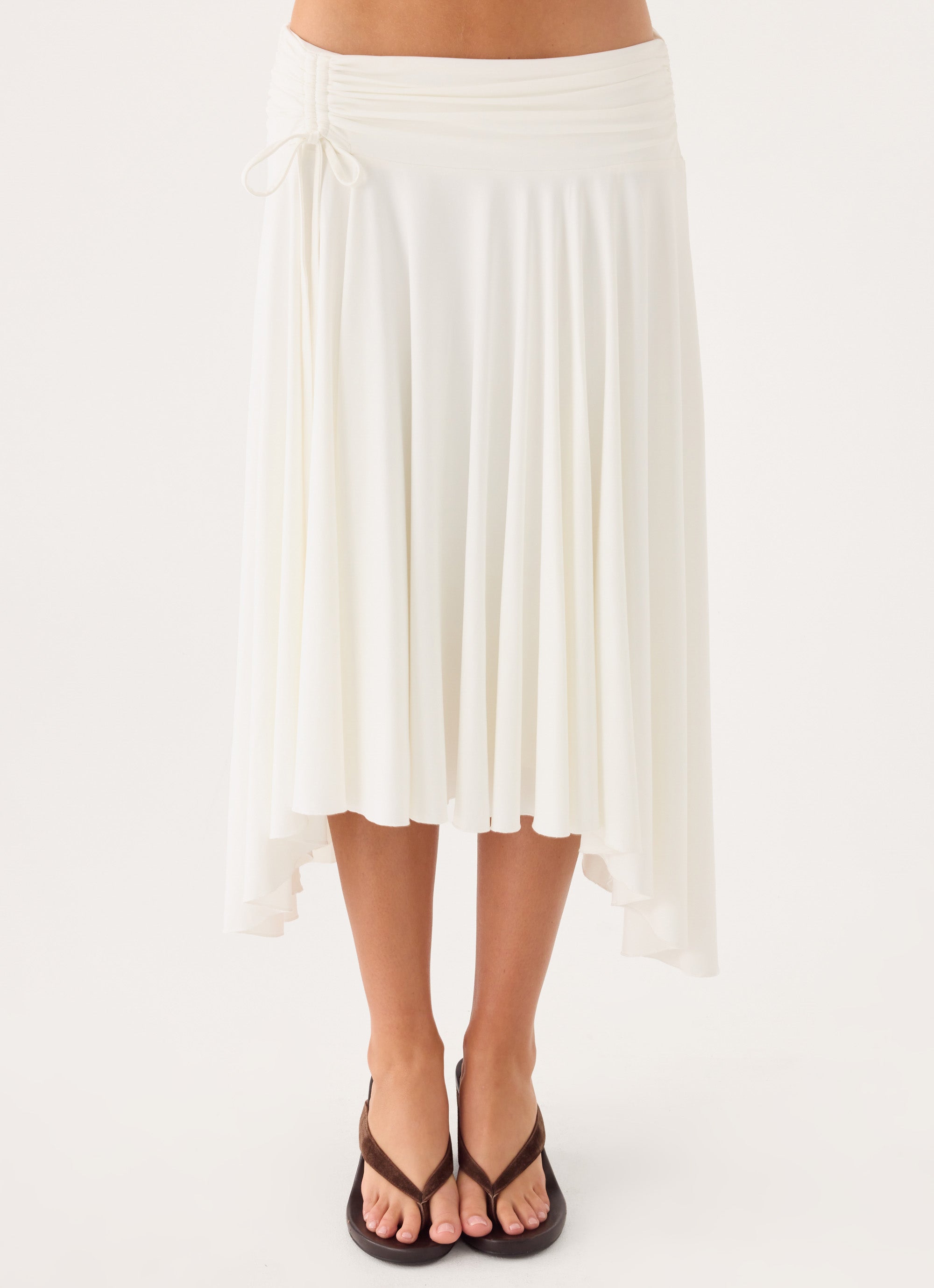 Perrie Asymmetrical Midi Skirt