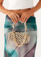 Poolside Muse Beaded Bag