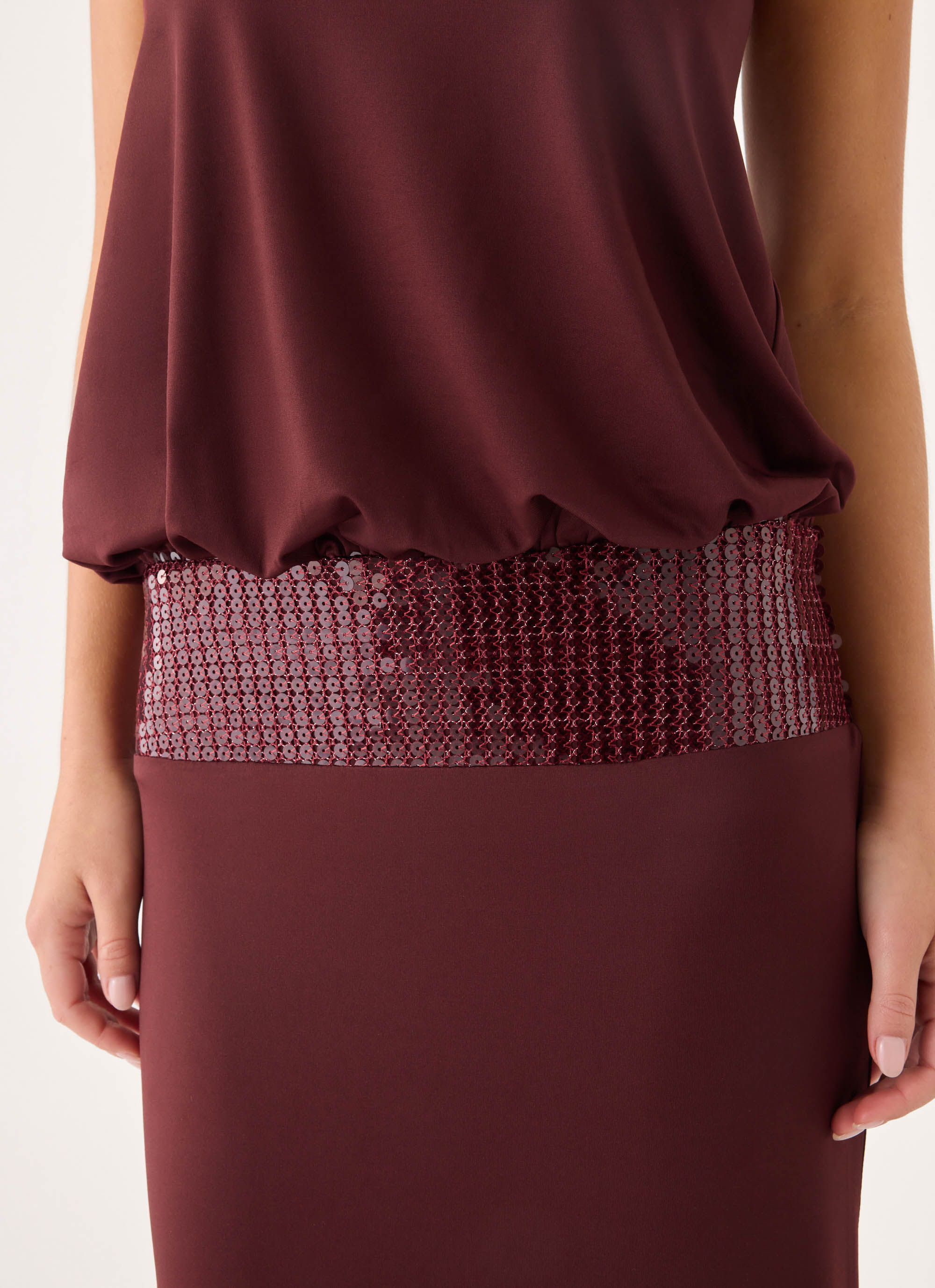 Posine Strapless Maxi Dress