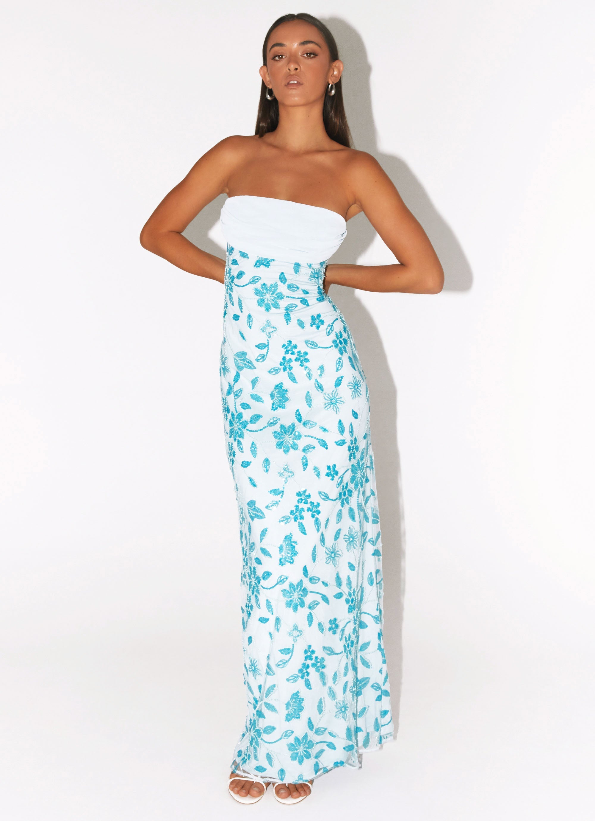 Prism Beaded Maxi Dress