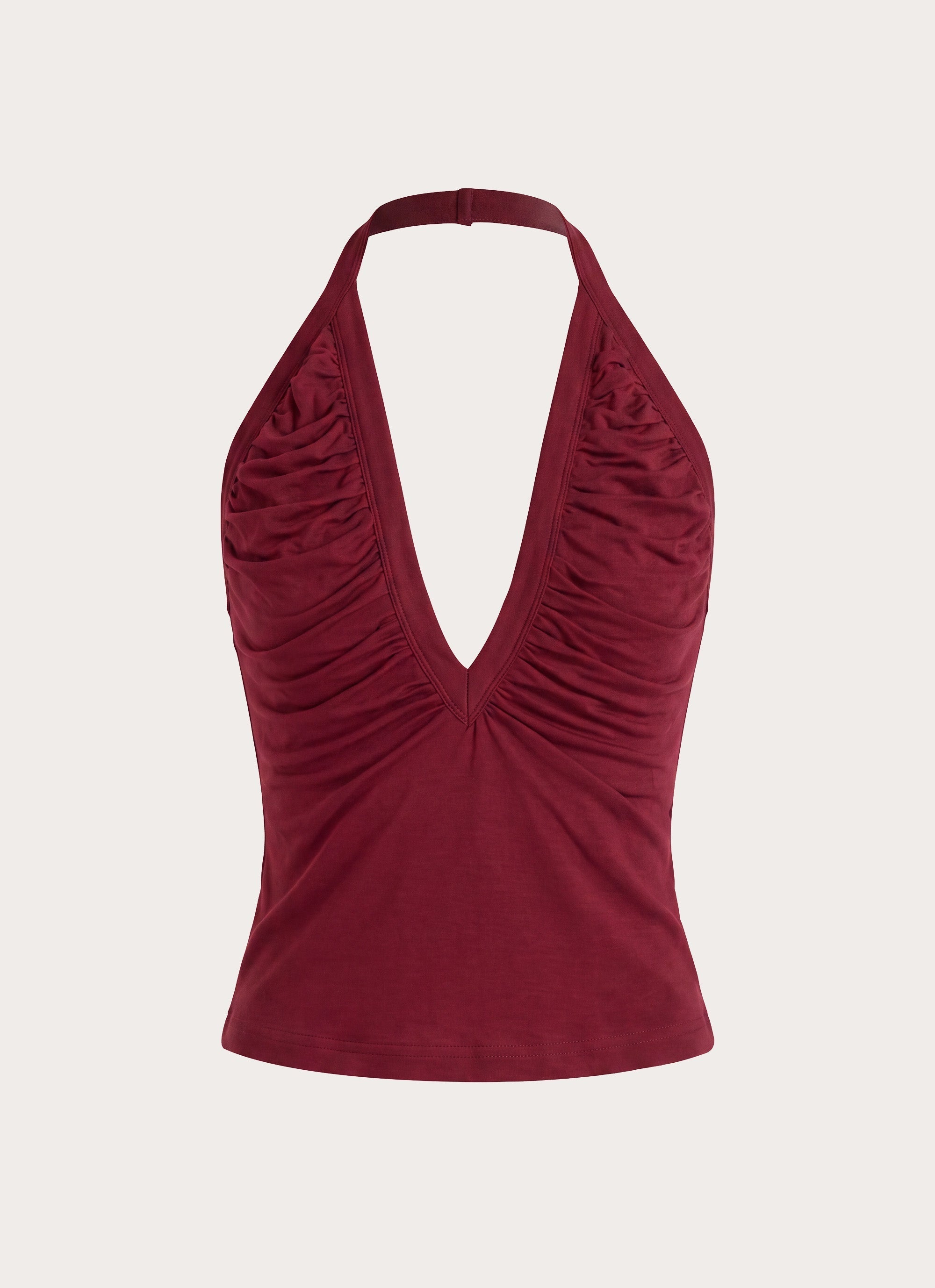 Raffita Ruched Halter Top