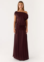 Rexi One Shoulder Maxi Dress
