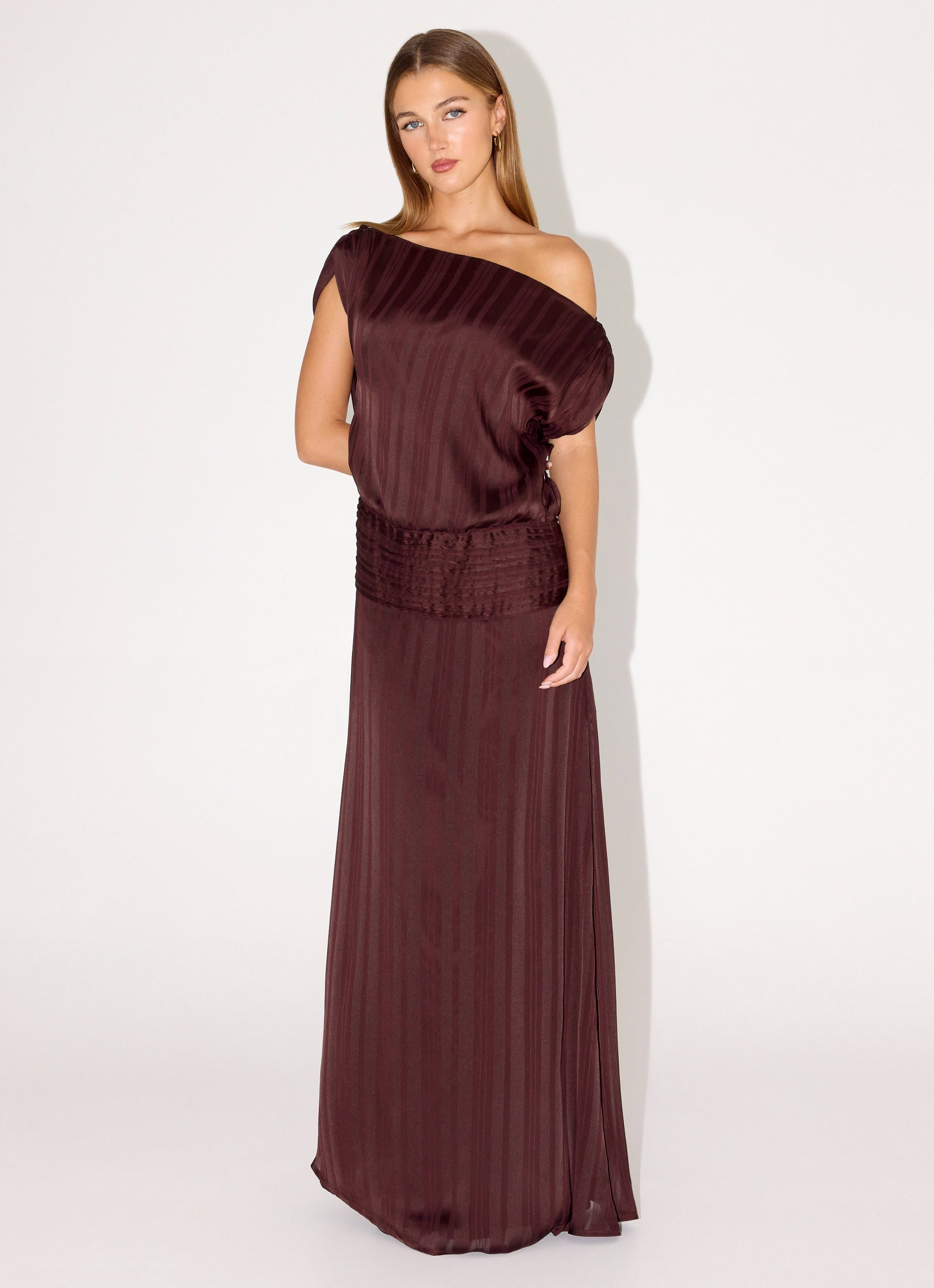 Rexi One Shoulder Maxi Dress