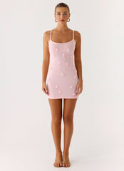 Roa Embellished Knit Mini Dress