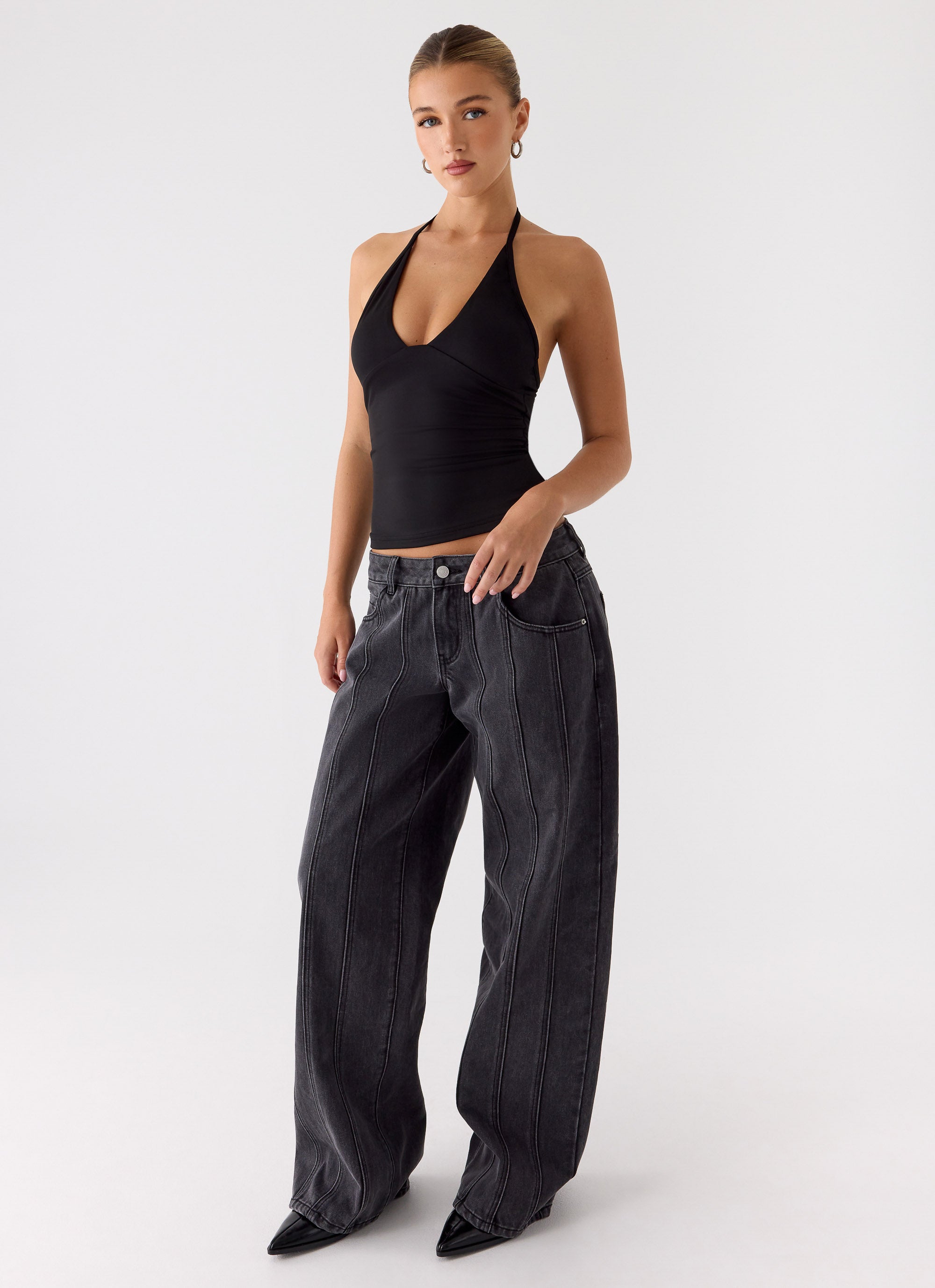 Roll Out Halter Top