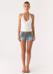Roll Out Halter Top