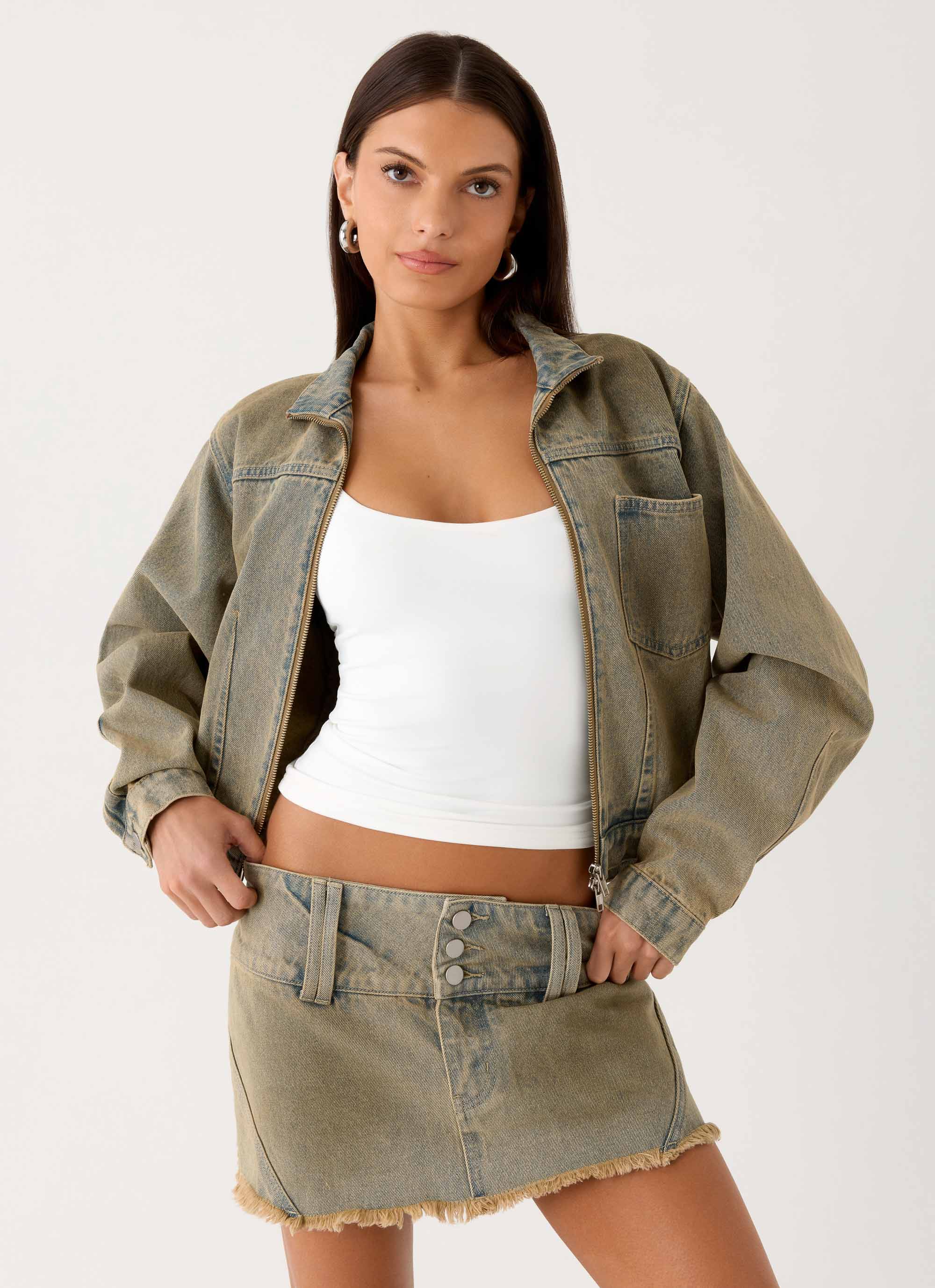Roman Darts Jean Jacket