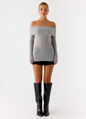 Romeo Bardot Knit Top