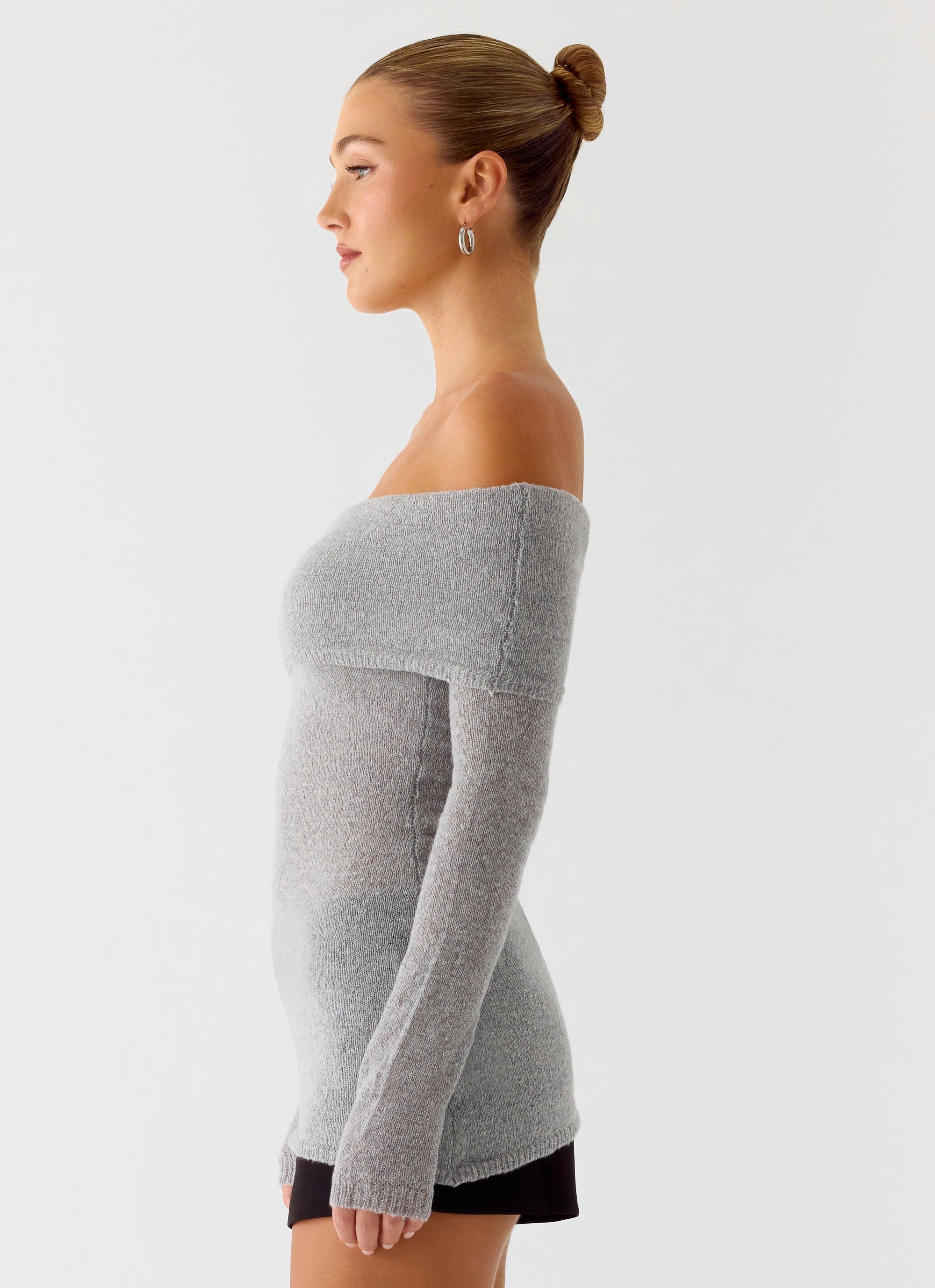 Romeo Bardot Knit Top