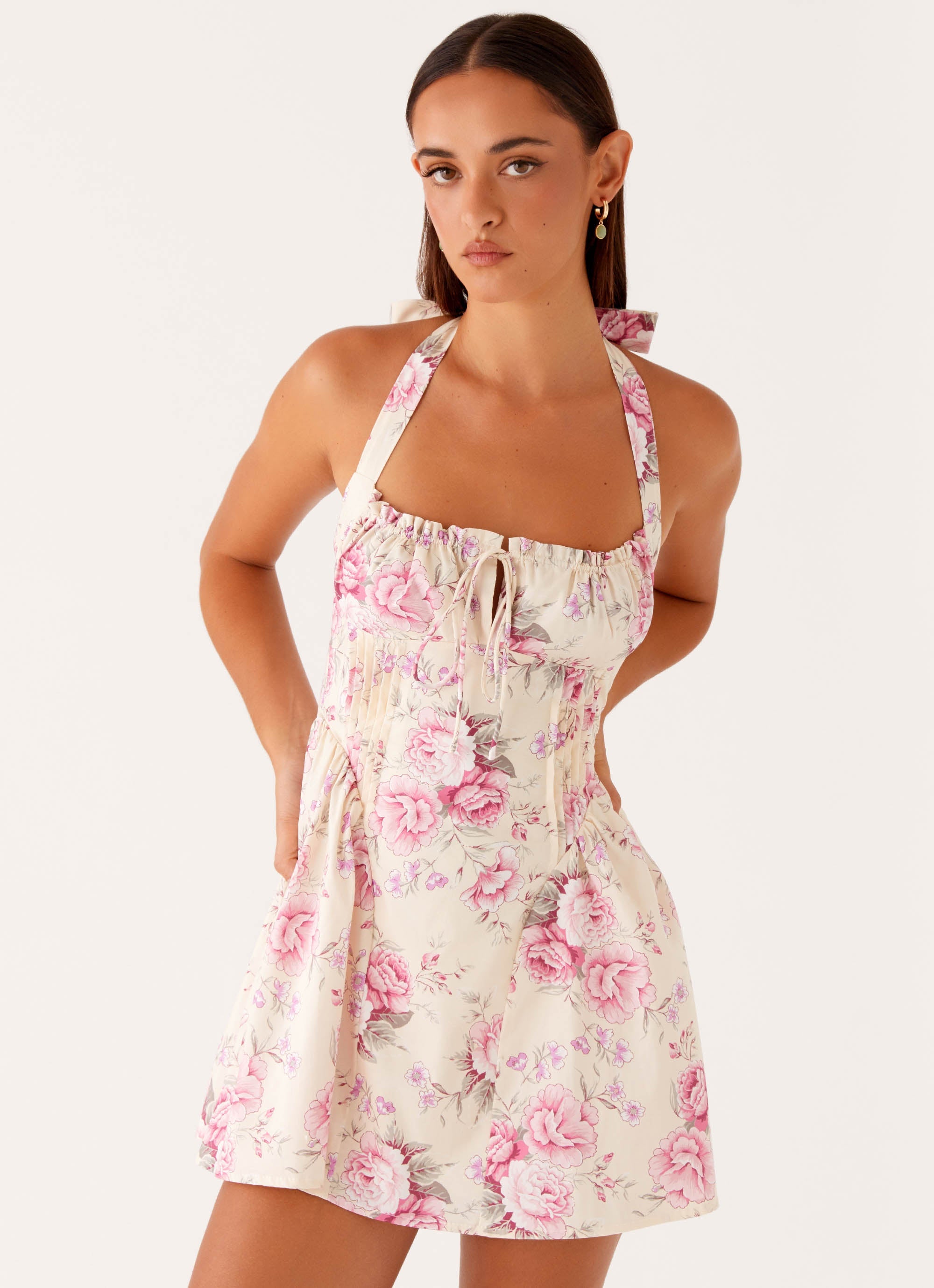 Rosalie Halter Mini Dress