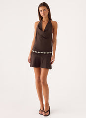 Rude Love Belt Mini Dress