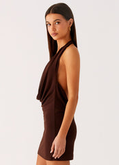 Saffron Skies Mini Dress