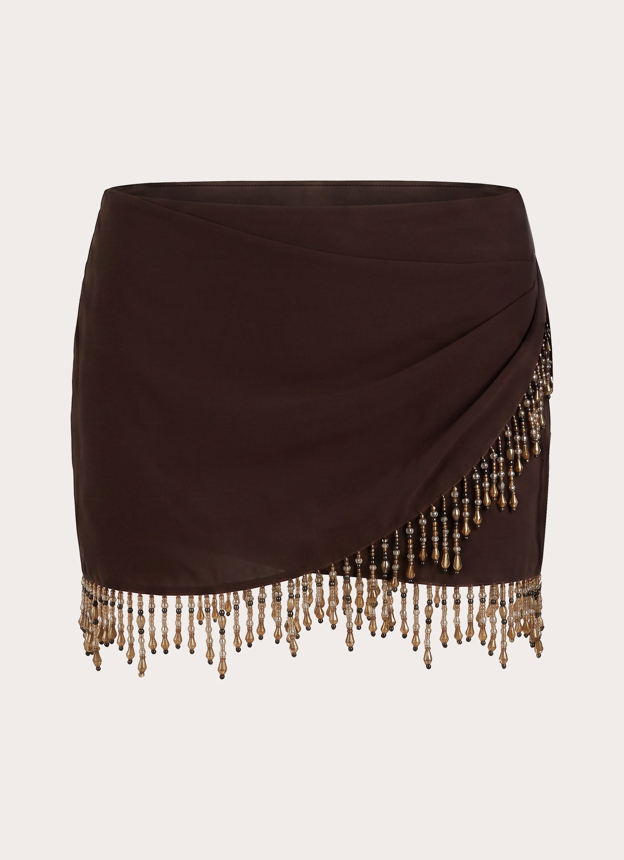 Sahana Beaded Mini Skirt
