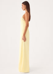 Samaria Halter Maxi Dress