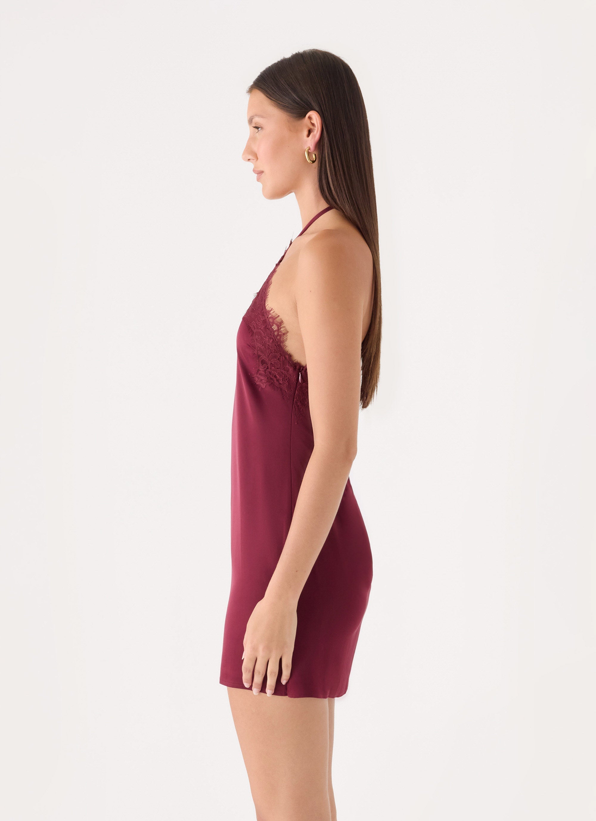 Samaria Halter Mini Dress