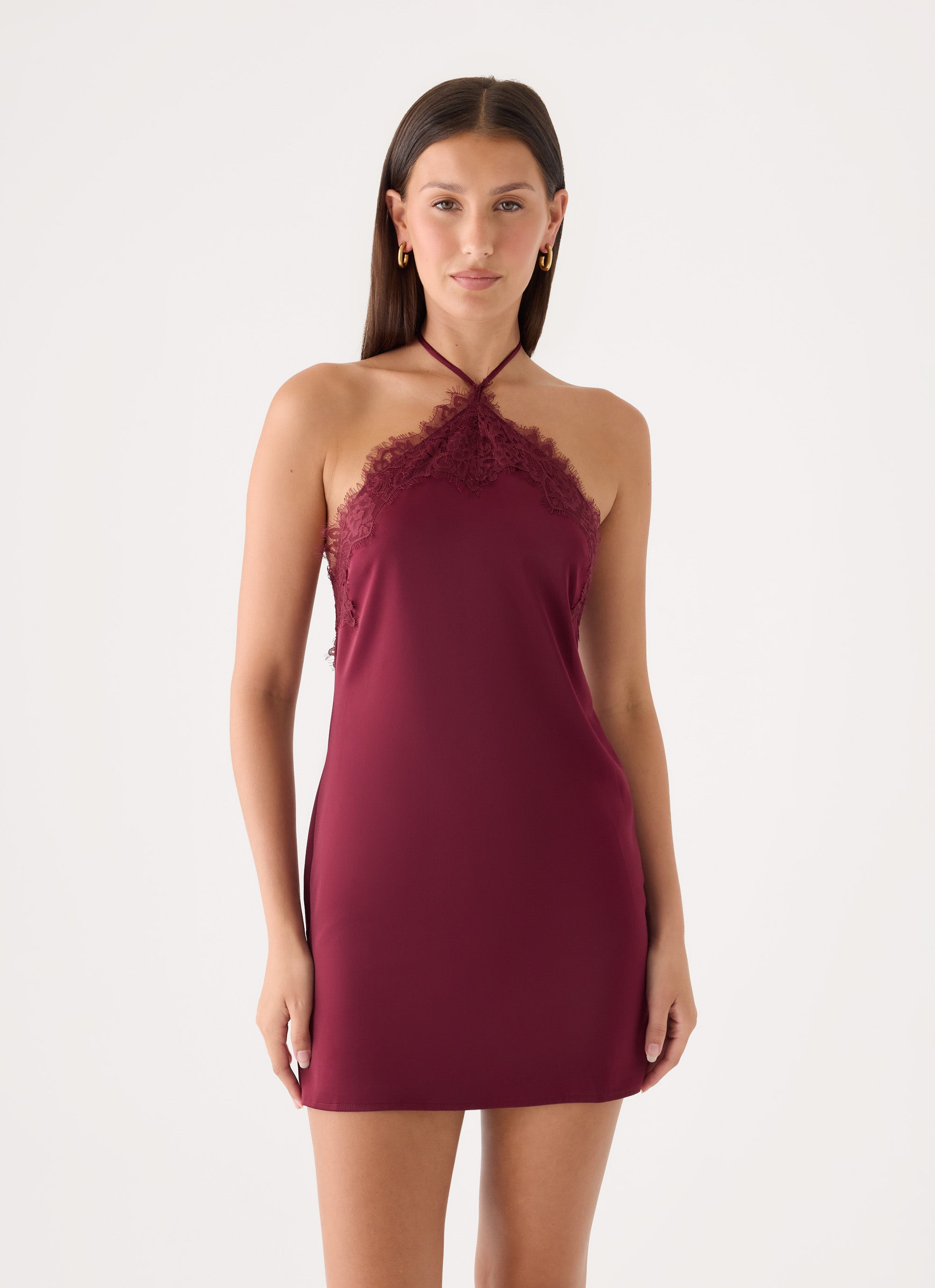 Samaria Halter Mini Dress