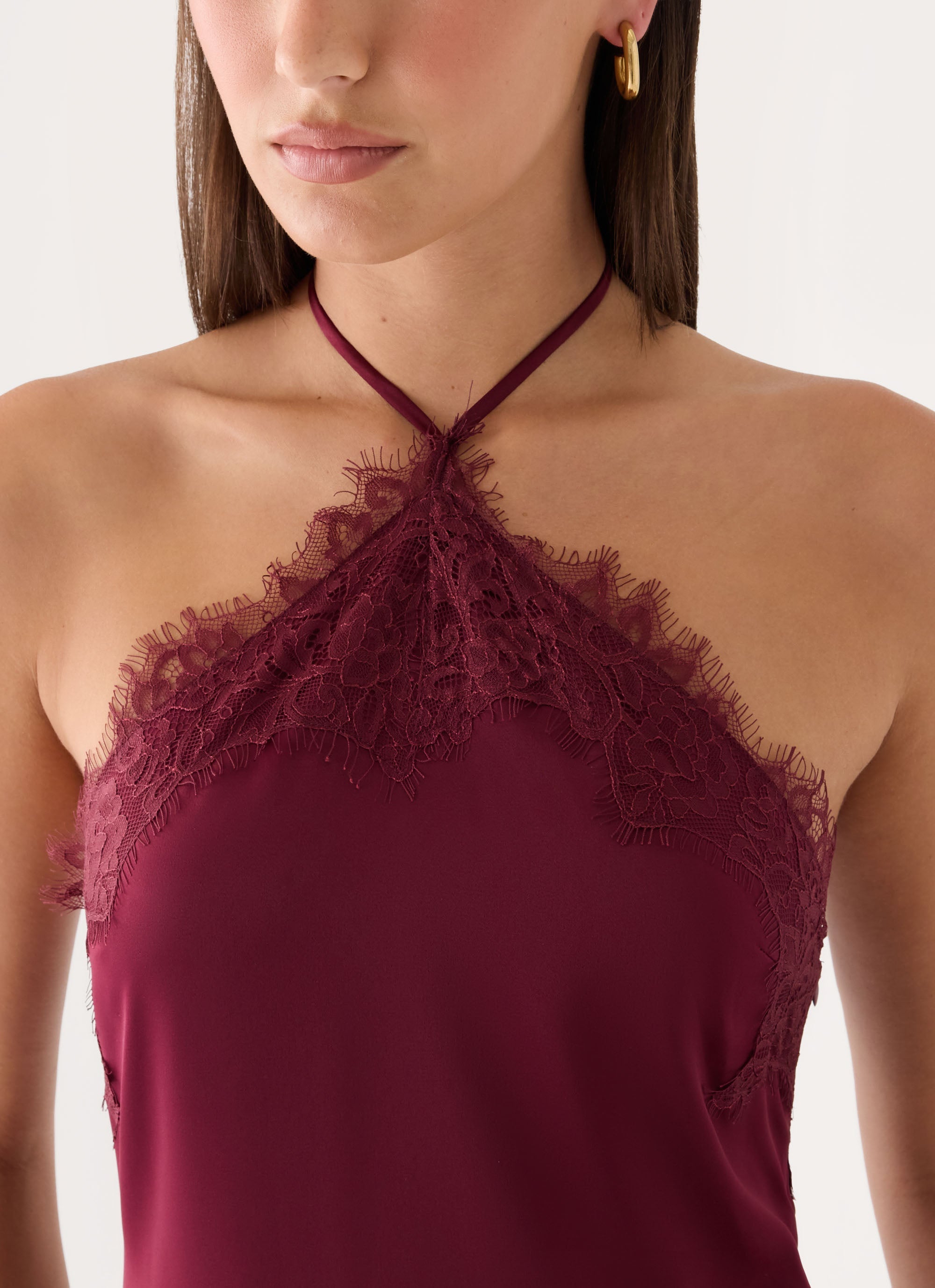 Samaria Halter Mini Dress