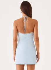 Samaria Halter Mini Dress