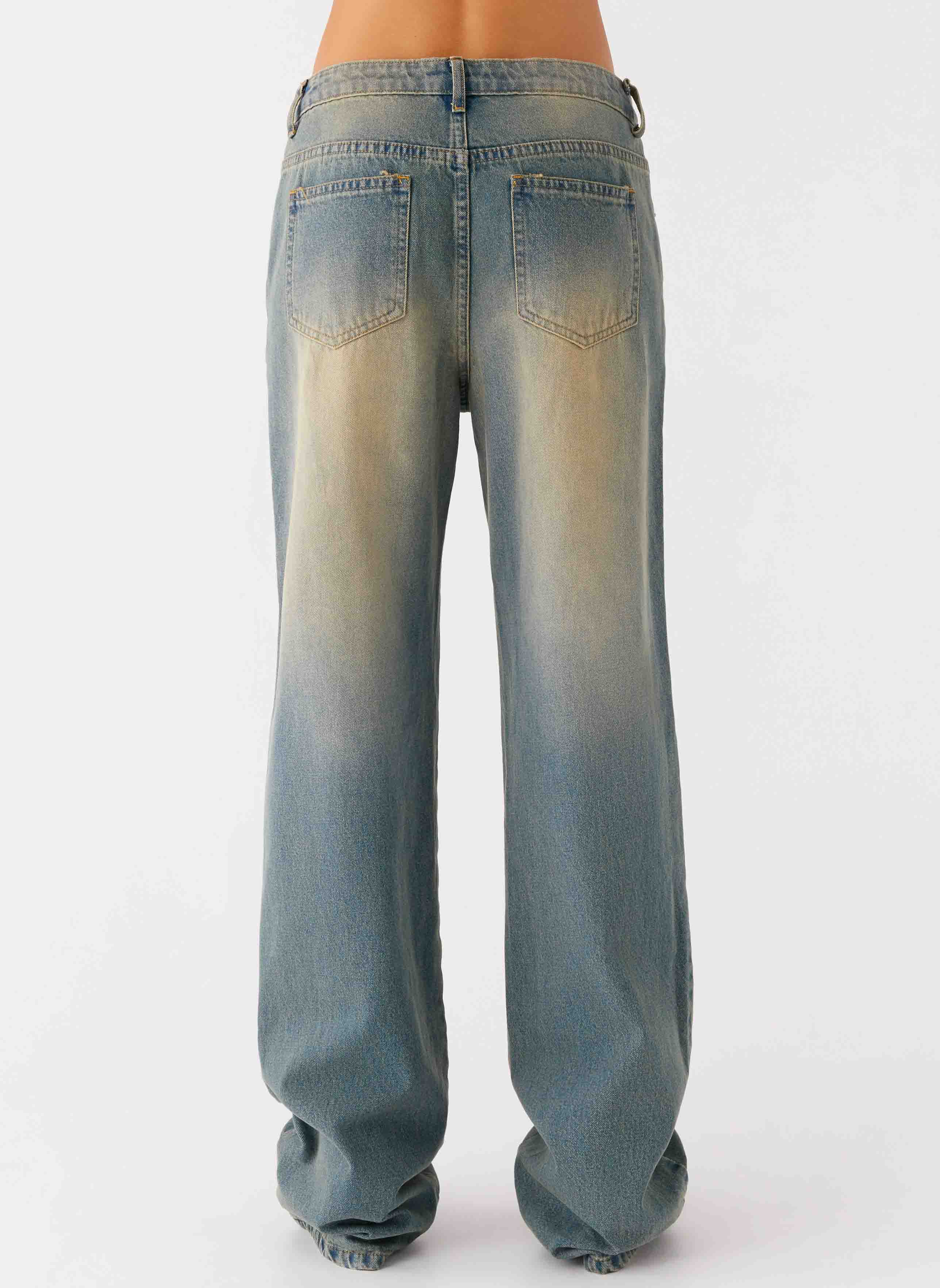 San Diego Straight Leg Denim Jeans