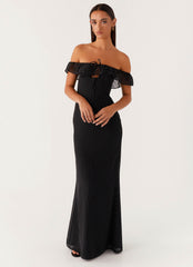Scarlet Cherry Maxi Dress