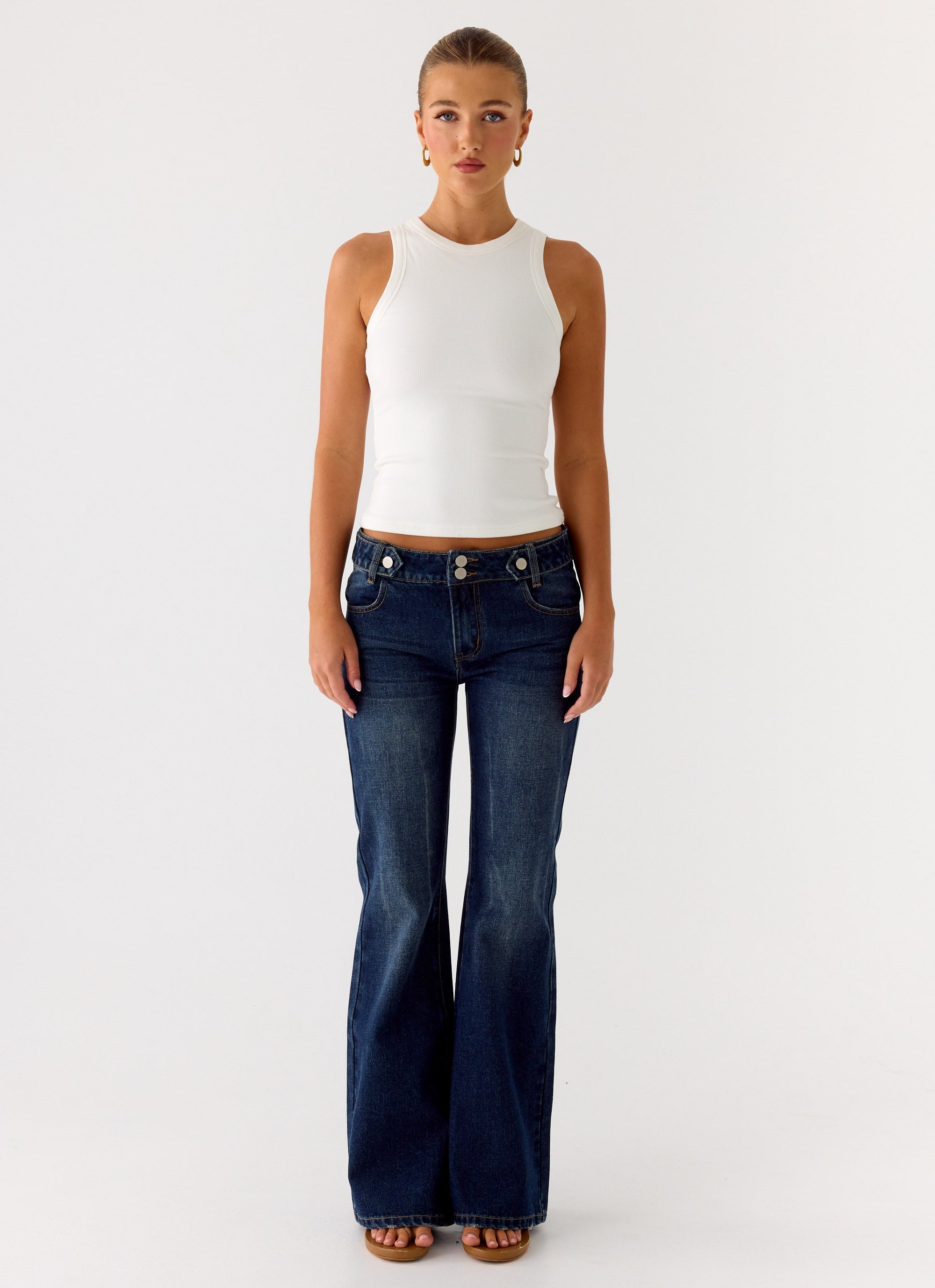 See Me Twice Ribbed Top