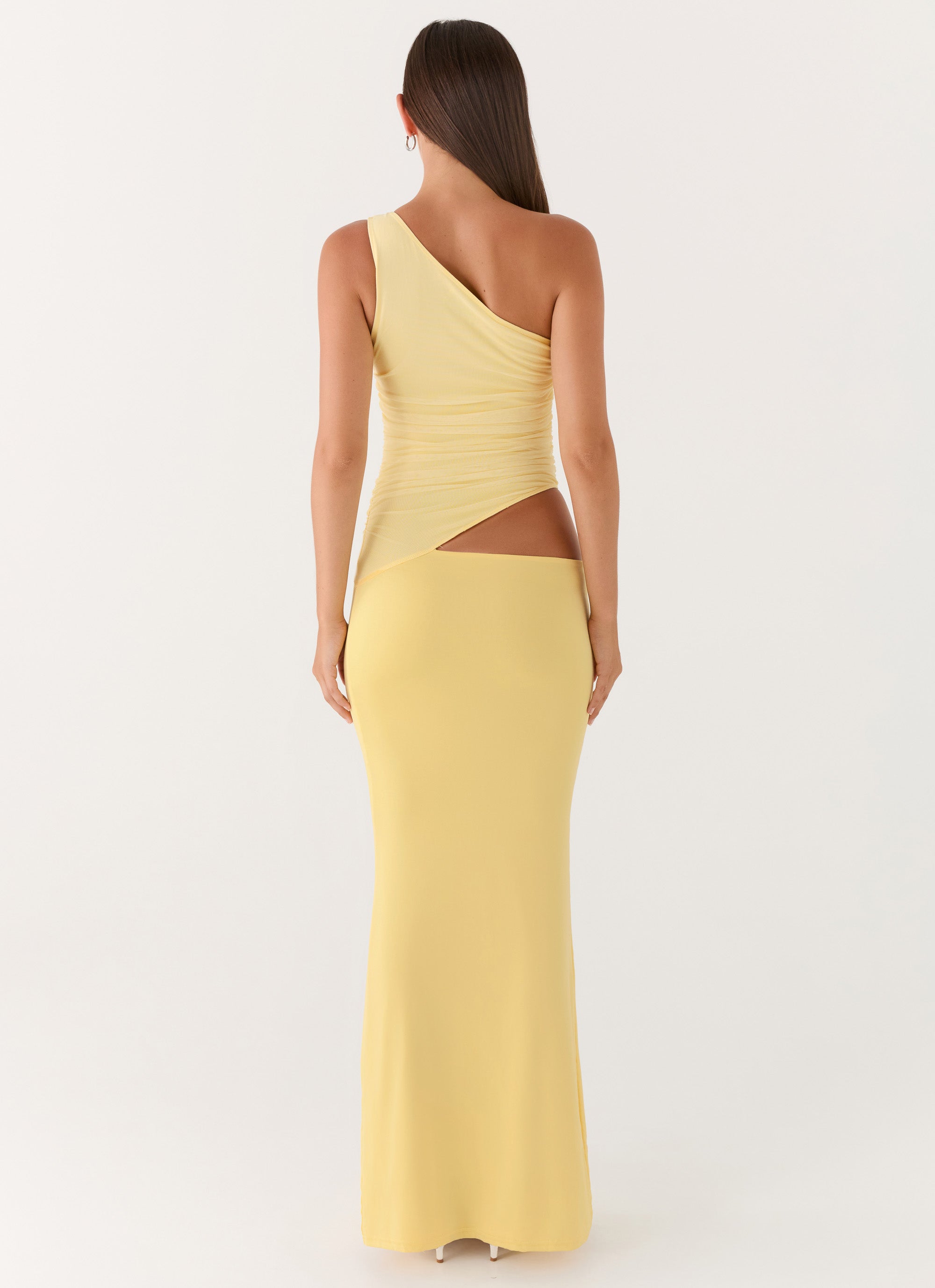 Seranella One Shoulder Maxi Dress