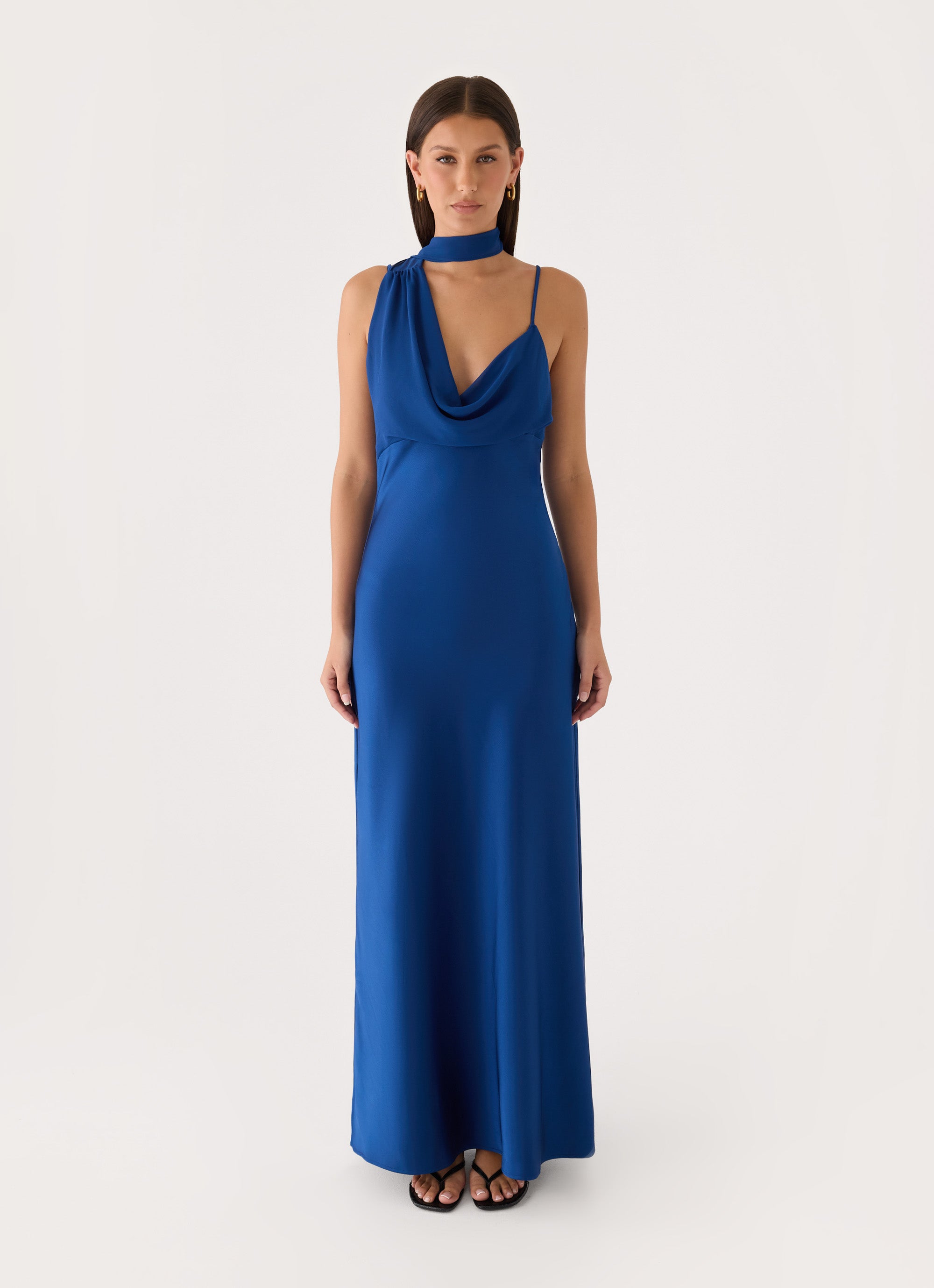 Seraphida Scarf Maxi Dress