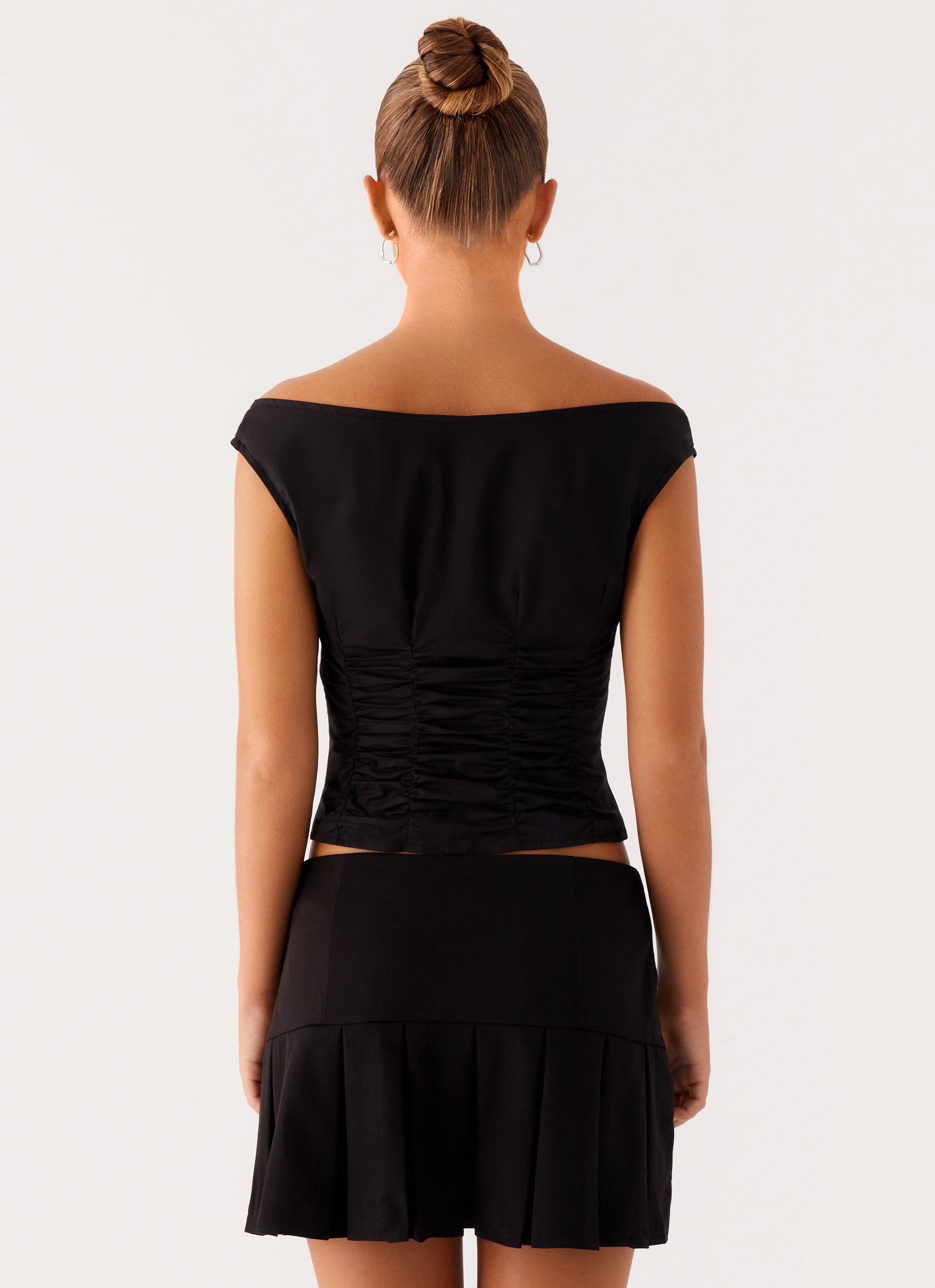 Shelby Pleated Mini Skirt