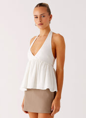 Sigala Cotton Halter Top