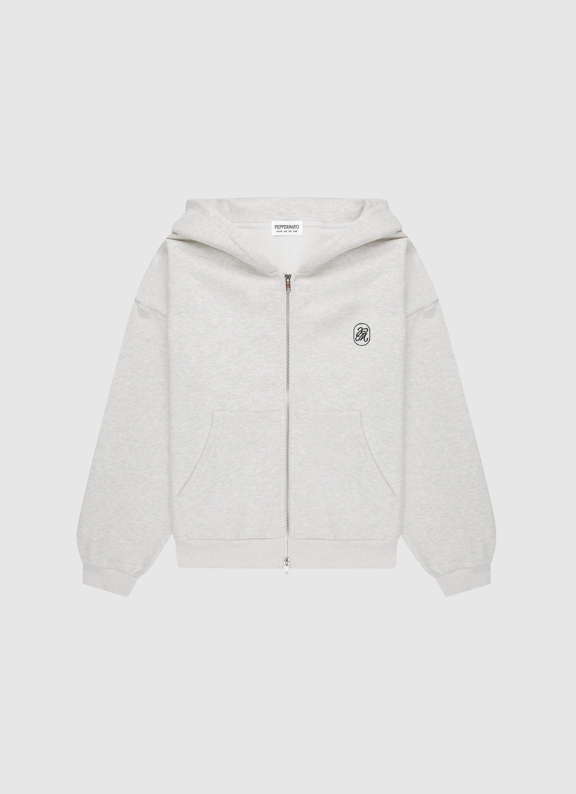 Signature Double Zip Up Hoodie