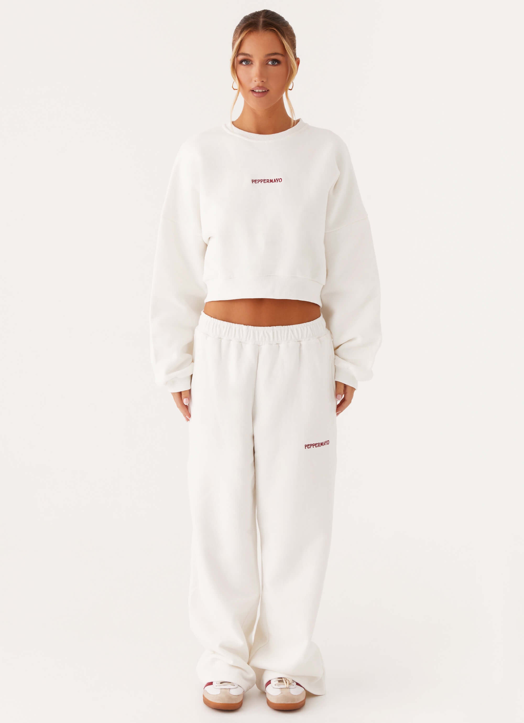 Signature Cropped Sweatshirt