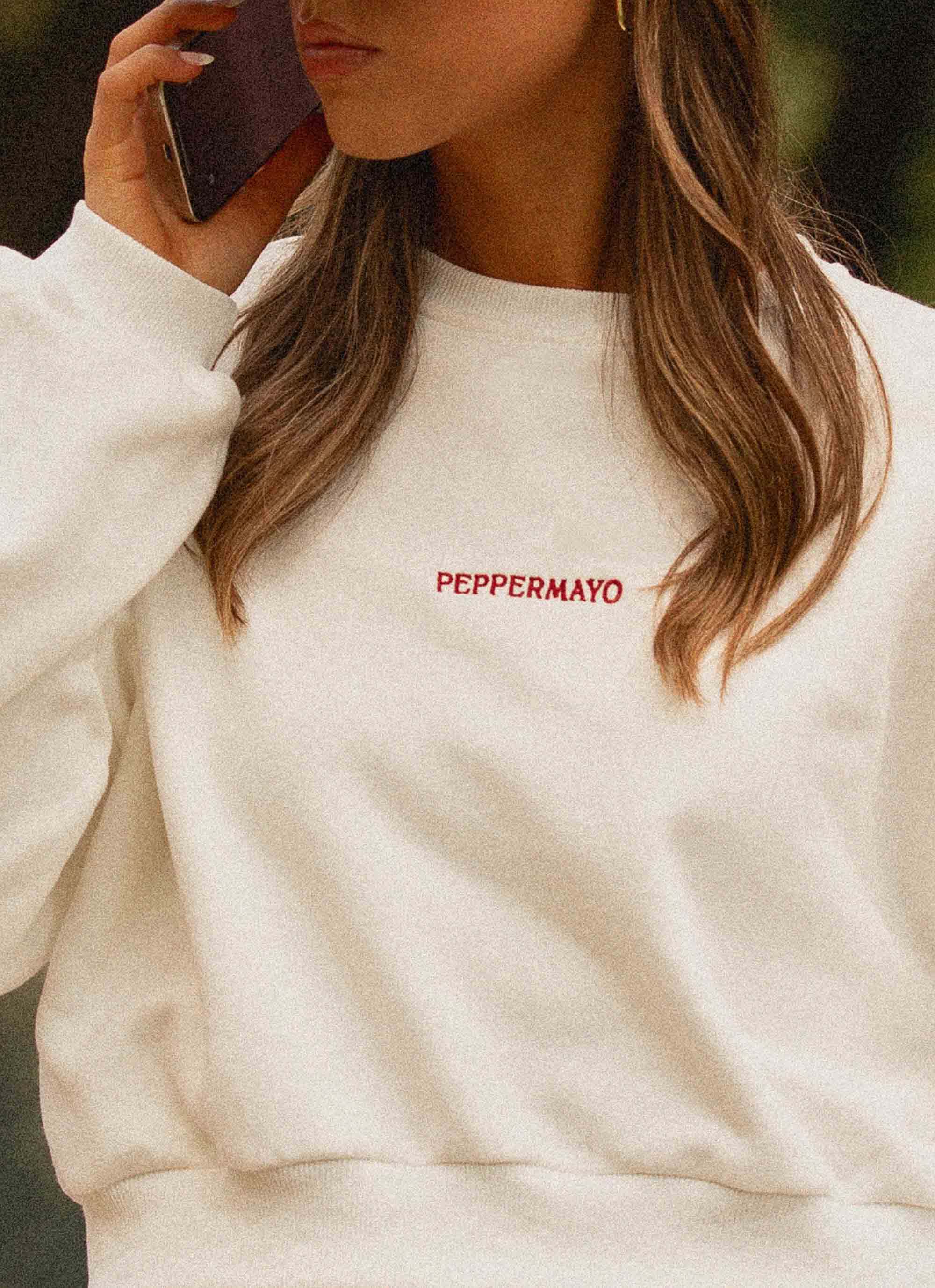 Signature Cropped Sweatshirt