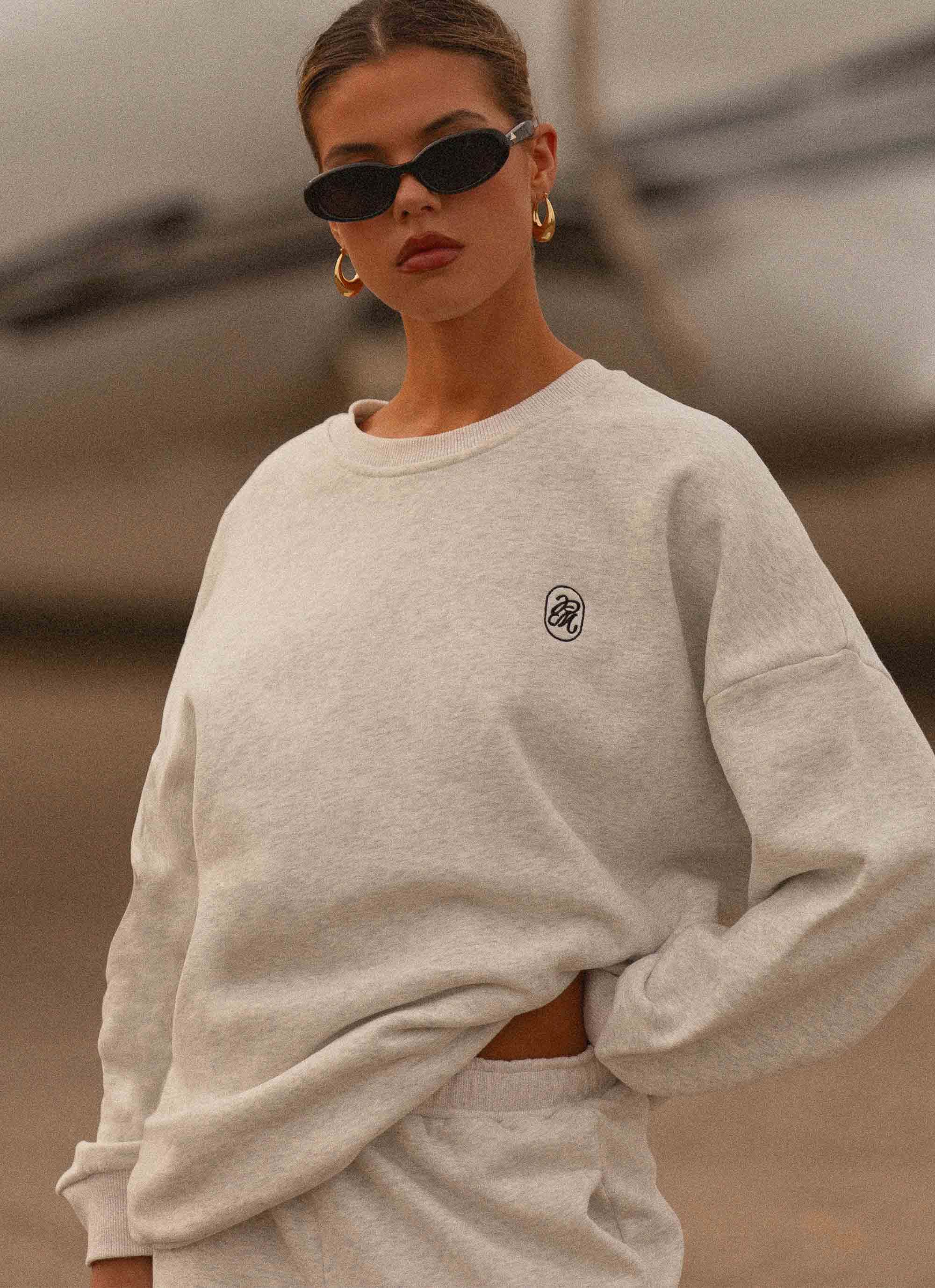 Signature Oversized Sweatshirt