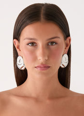 Silver Siren Earrings