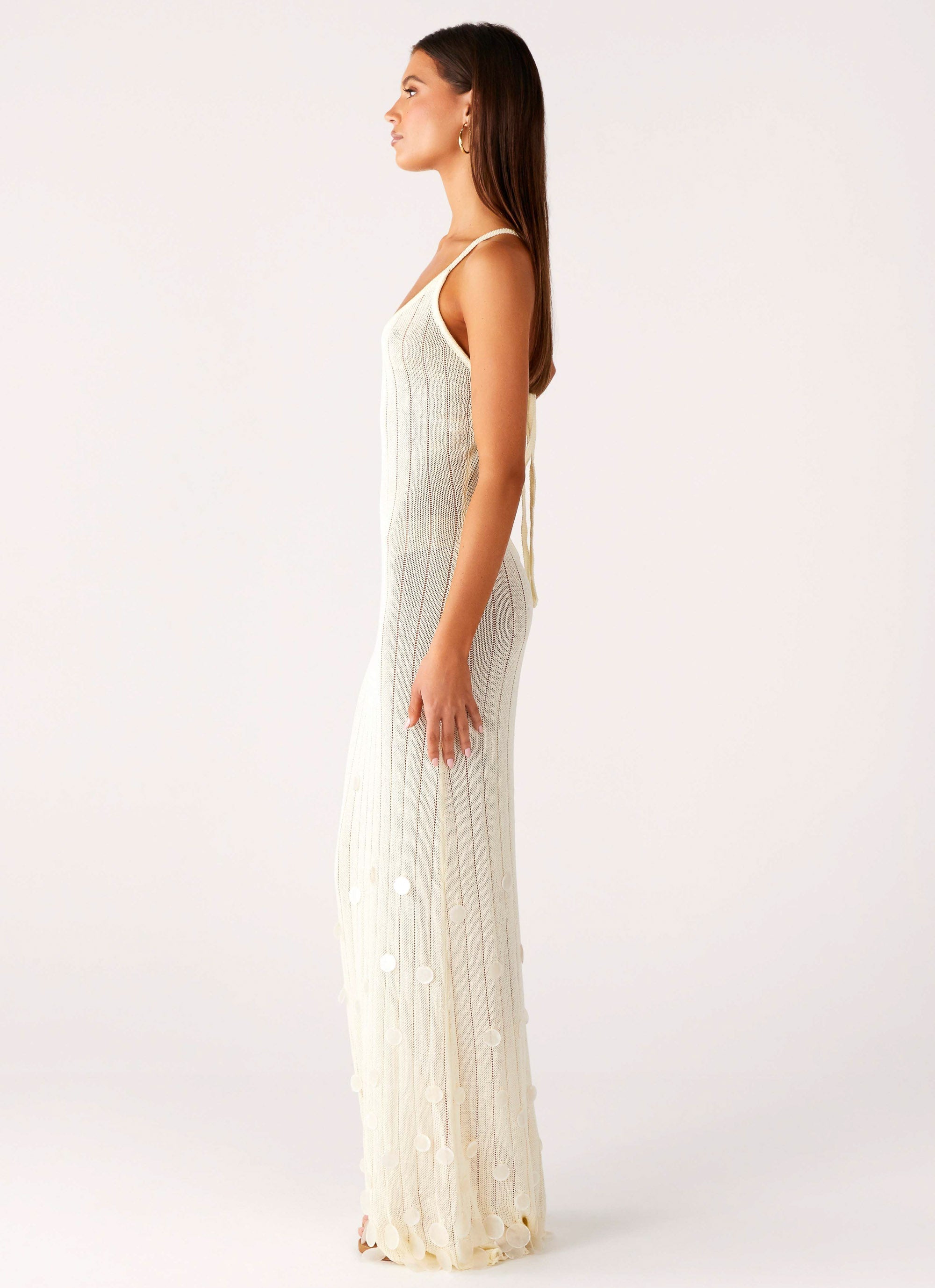Siren Song Crochet Maxi Dress