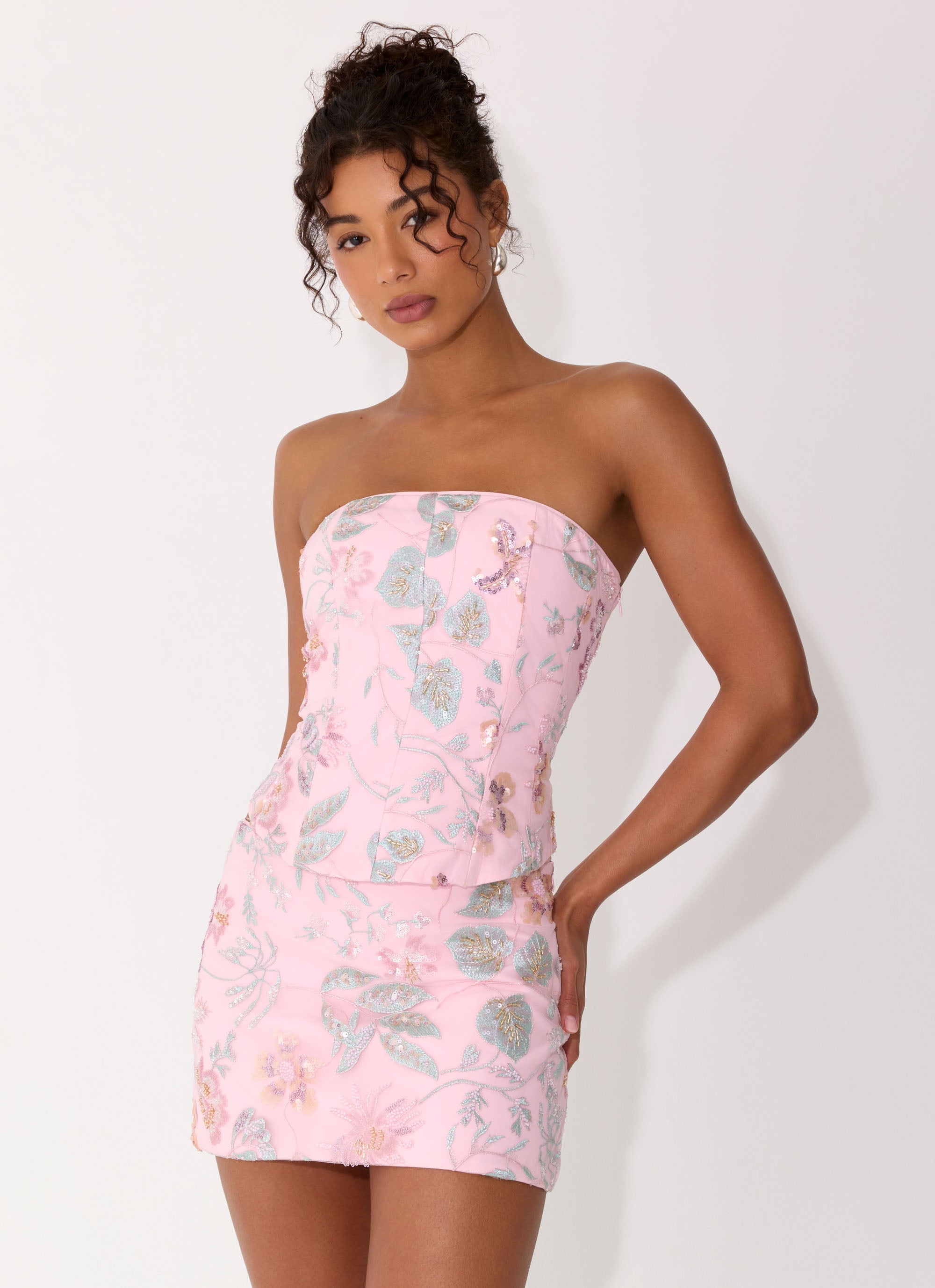 Solaire Strapless Corset Top