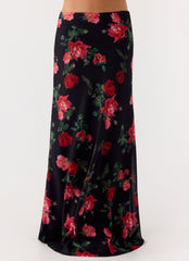 Star Girl Chiffon Maxi Skirt