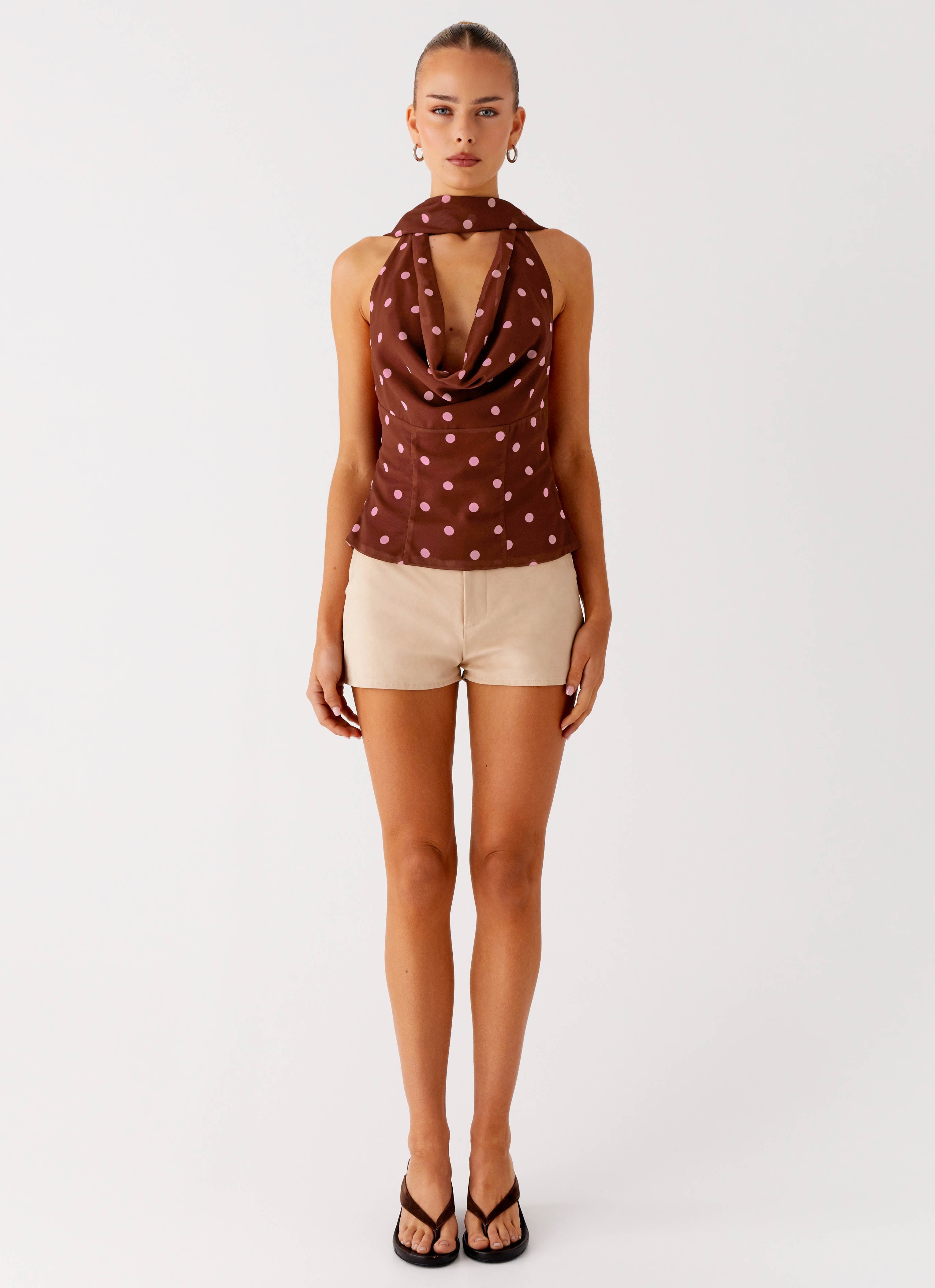 Stealing Love Scarf Top