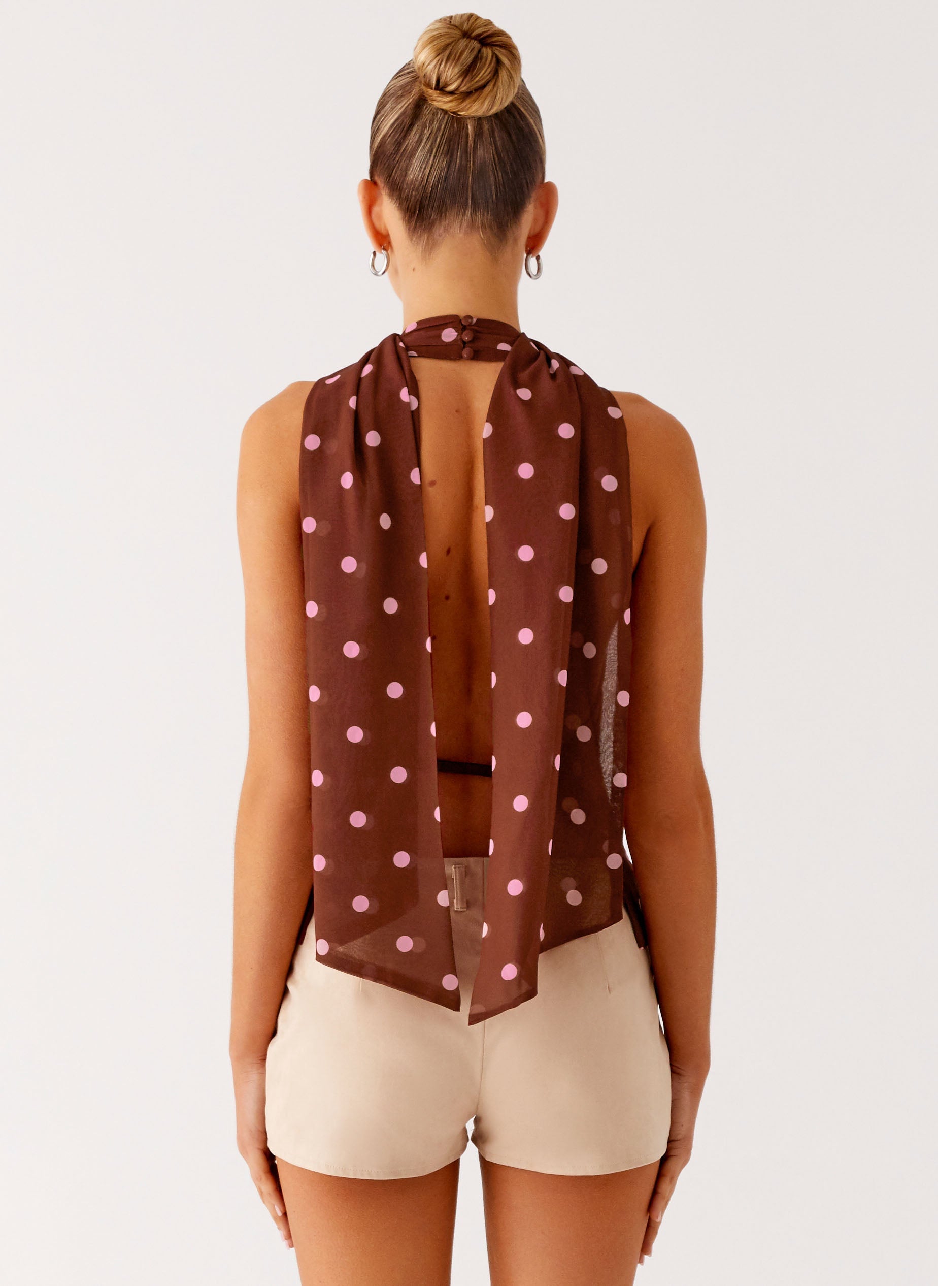Stealing Love Scarf Top