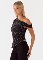 Stereotype One Shoulder Top