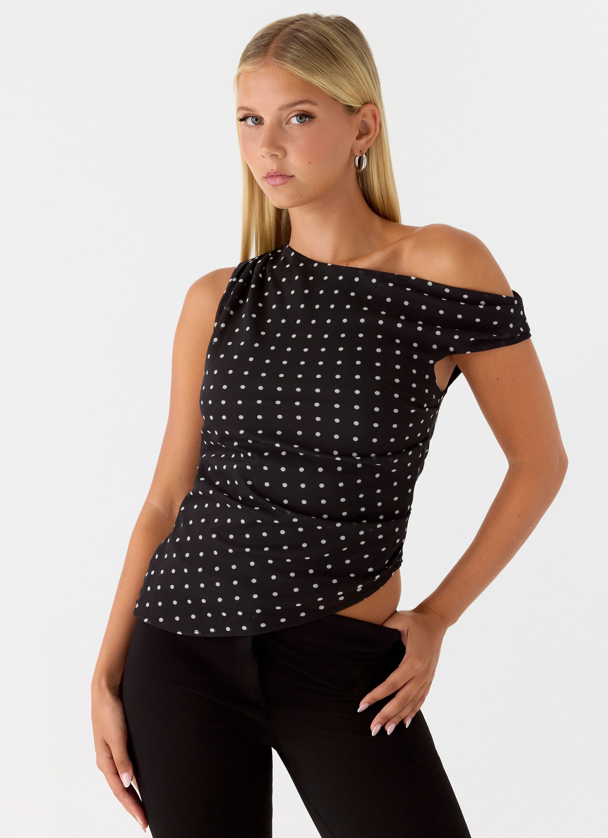 Stereotype One Shoulder Top
