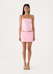 Super Model Crepe Corset Top