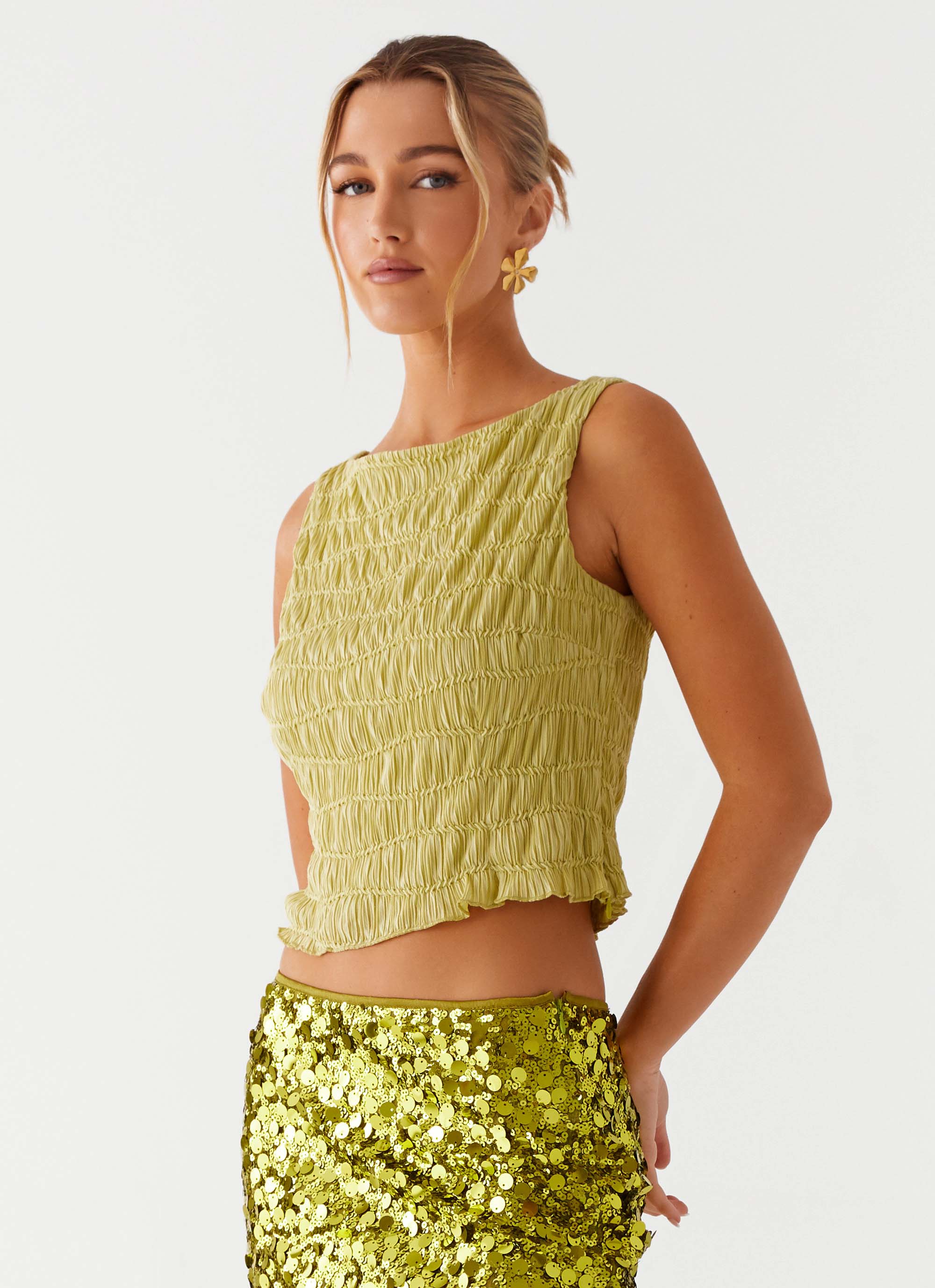 Supernova Boat Neck Top