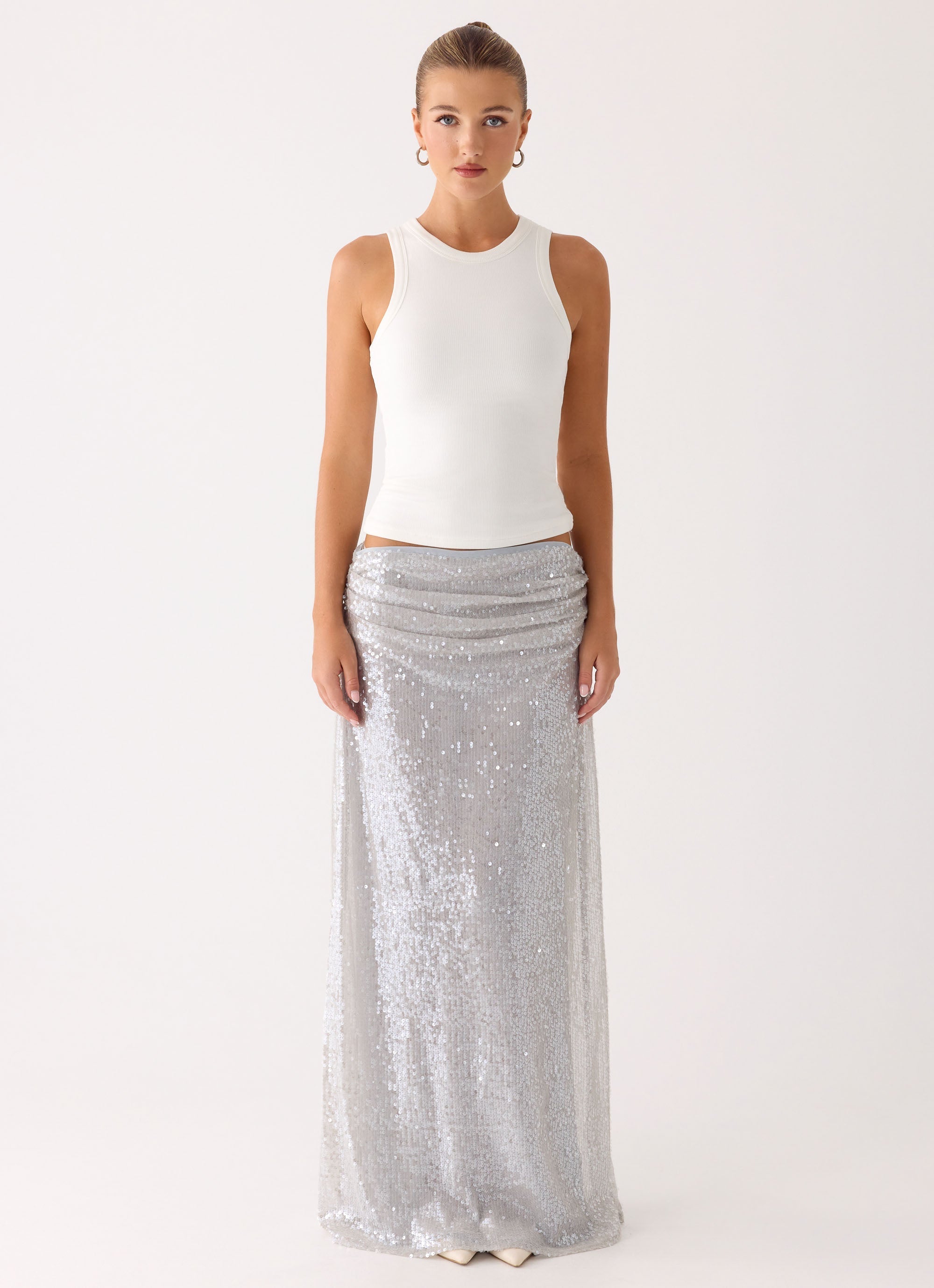 Susie Sequin Maxi Skirt
