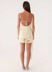 Syna Sash Mini Dress