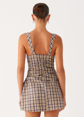 Tablo Drop Waist Mini Dress